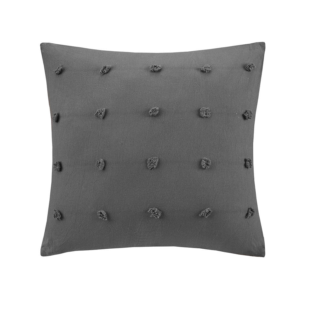 Cotton-Jacquard-Pom-Pom-Square-Pillow-Furniture