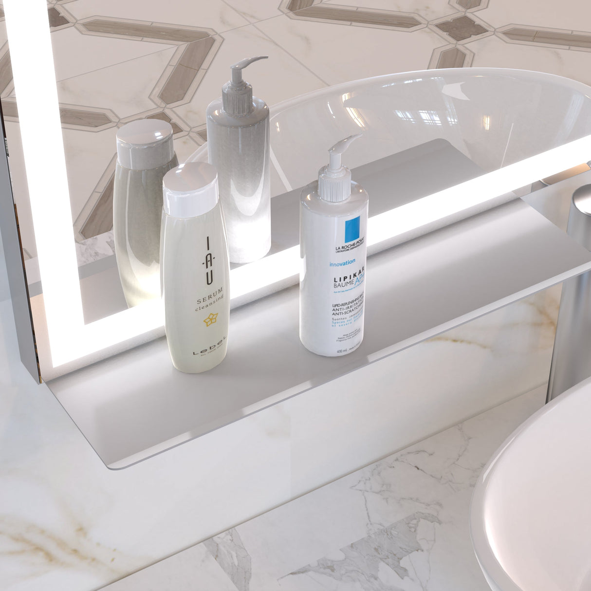 32x40 Inch LED Bathroom Vanity Mirror