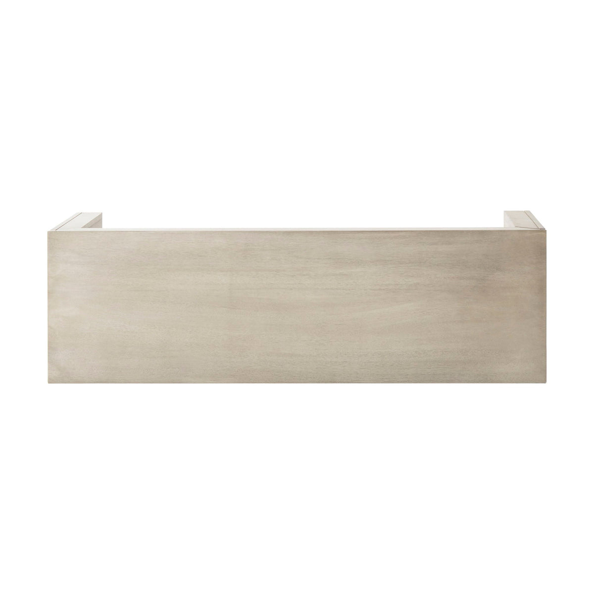 Acacia Wood Dining Bench with Farmhouse Style - Gray