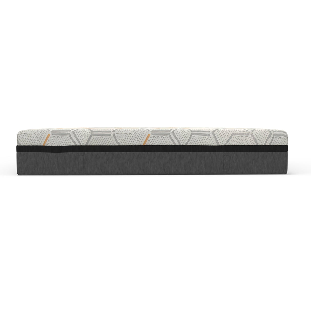 Hybrid copper gel cooling memory foam mattress with edge support and air ridge foam