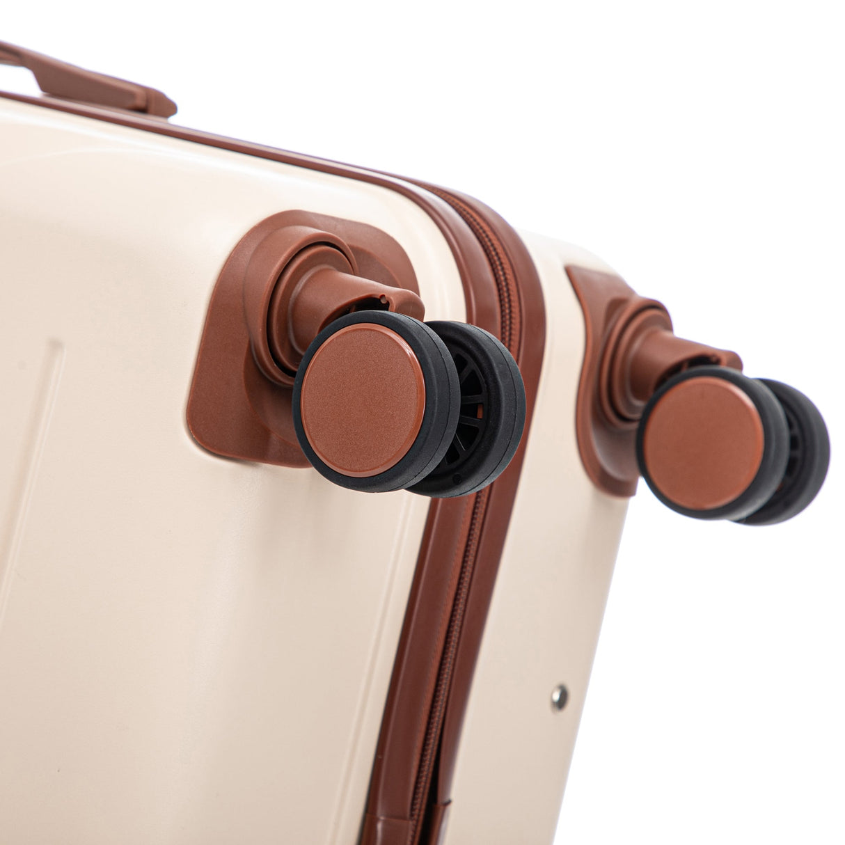 Set 3PCs 20'/24'/28' ABS Spinner Wheel Luggage - Beige