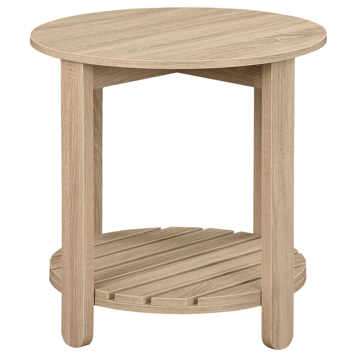 Altos - 1 Shelf Round Table