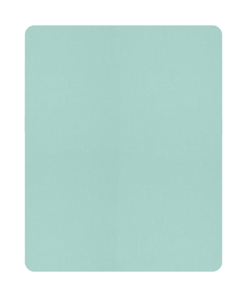 14x14x7 Drum Lamp Shade - Island Paradise Blue