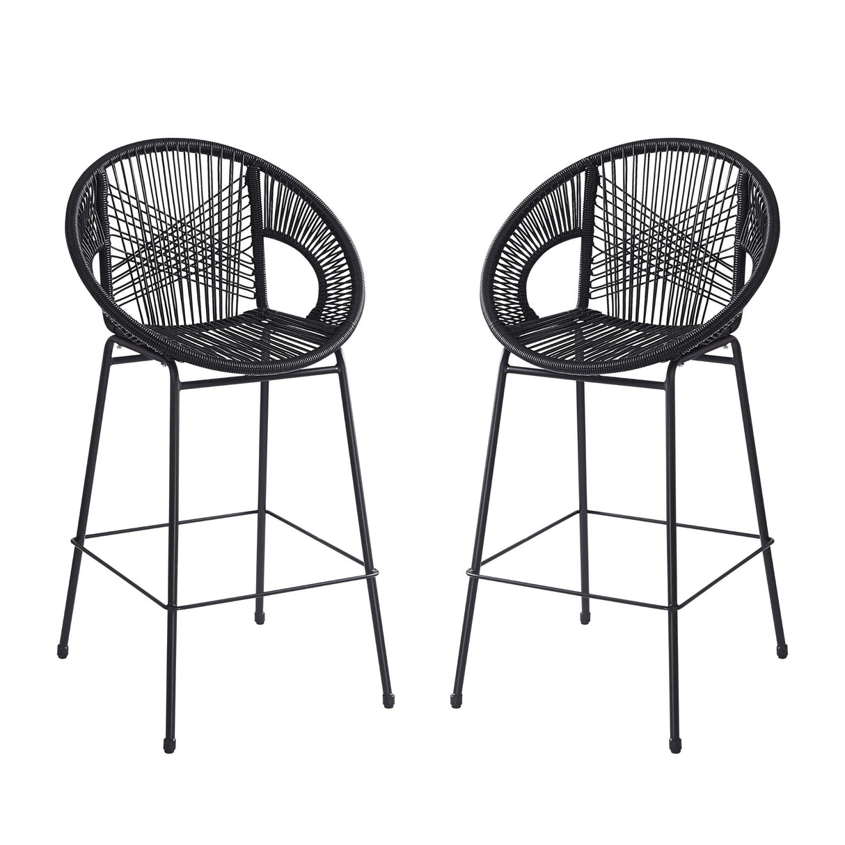 Ferrara Outdoor Patio Barstool Set of 2