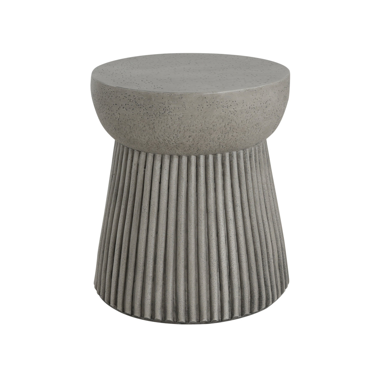 Outdoor Lightweight Concrete Side Table