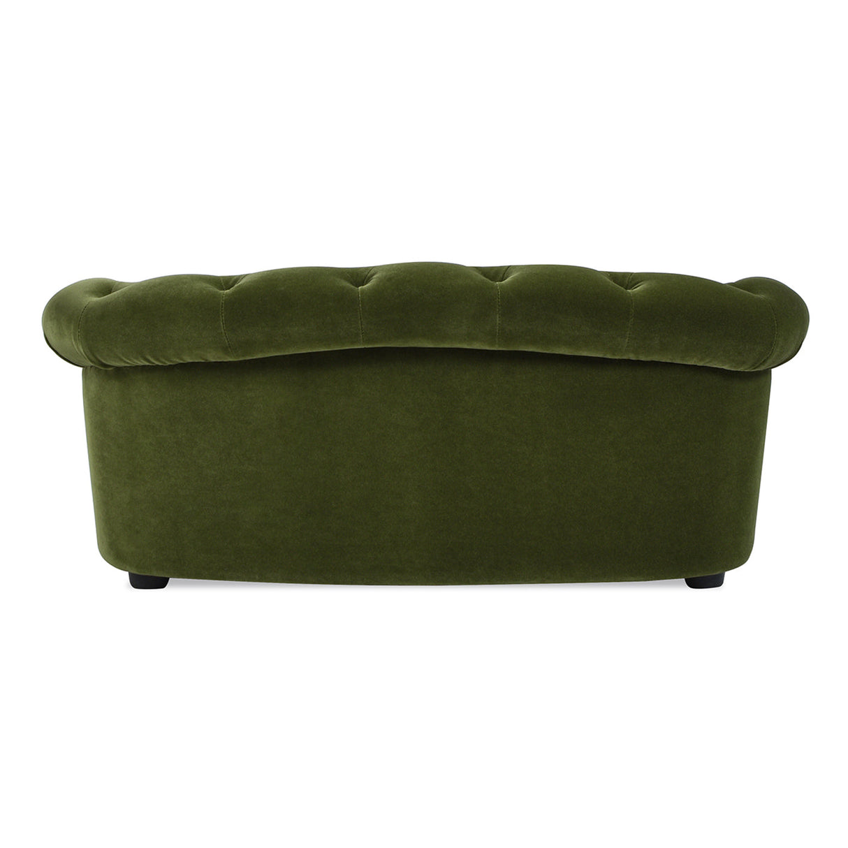 Kiki 36.5' Chesterfield Dog Sofa Bed, Medium, Olive Green Performance Velvet