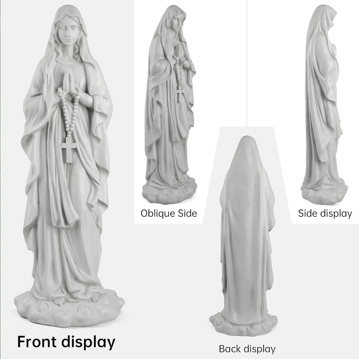31.5" Large Madonna Prayer Statue