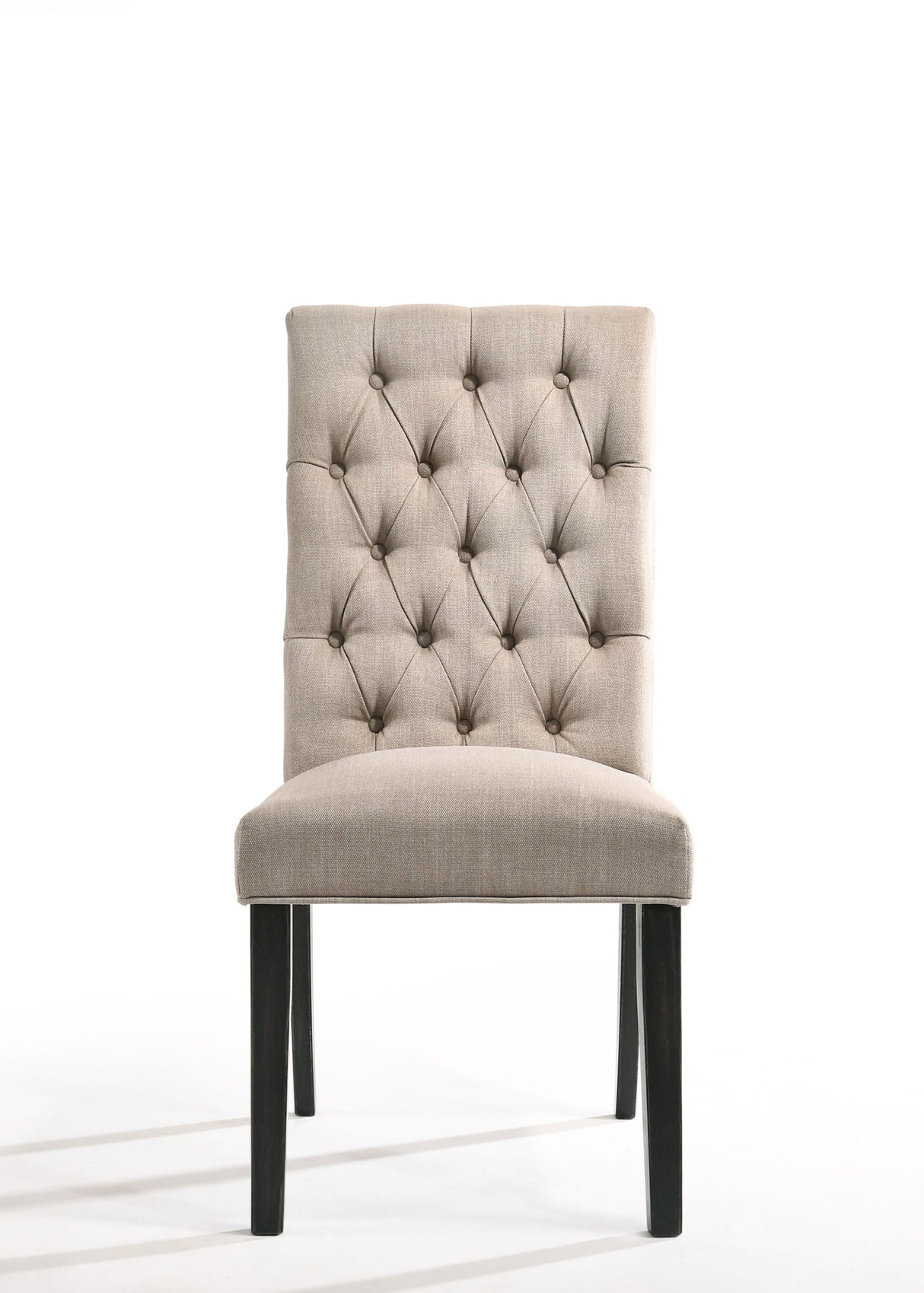 Morland Vintage Side Chair (Set of 2) - Black / Tan