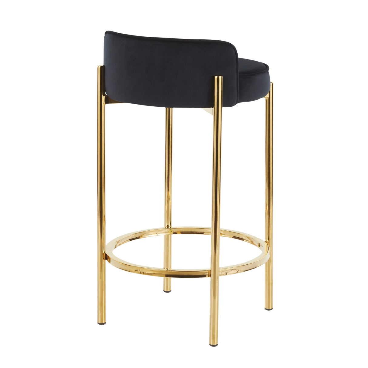 Chloe Contemporary Counter Stool Set of 2