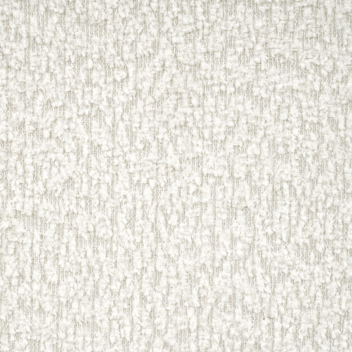 King Size Upholstered Bed Frame With Boucle Fabric Curved And Wide Headboard