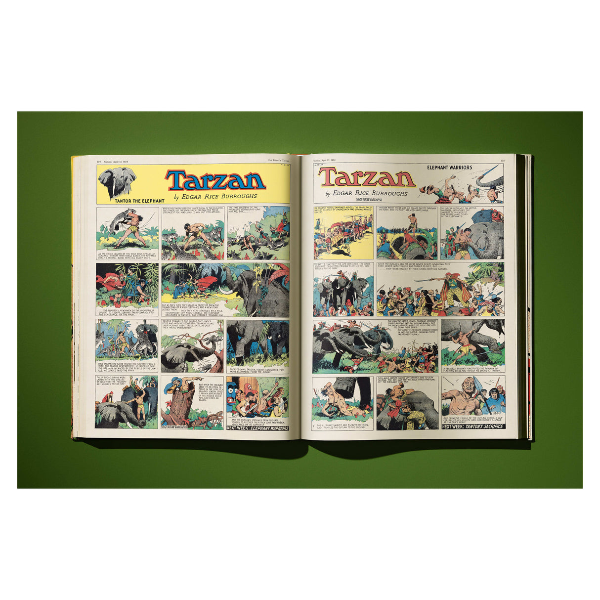 Hal Foster’s Tarzan. The Complete Sunday Comics 1931–1937 (German, French, English)