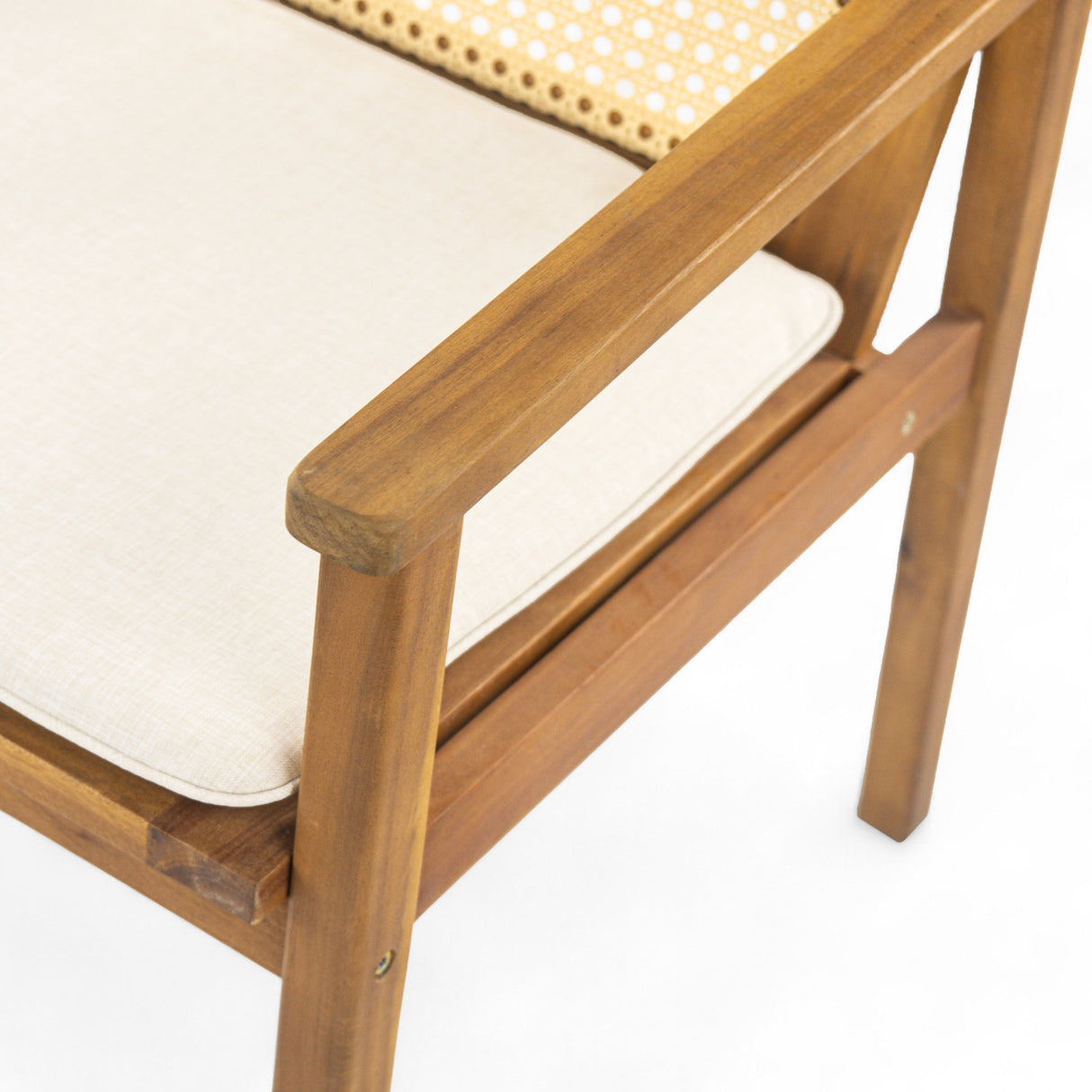 Preston Outdoor Dining Chair with Cushion Set