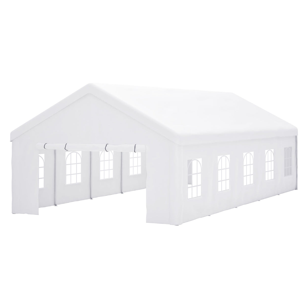 16x32 Ft Party Tent with Removable Sidewalls and Storage Bags