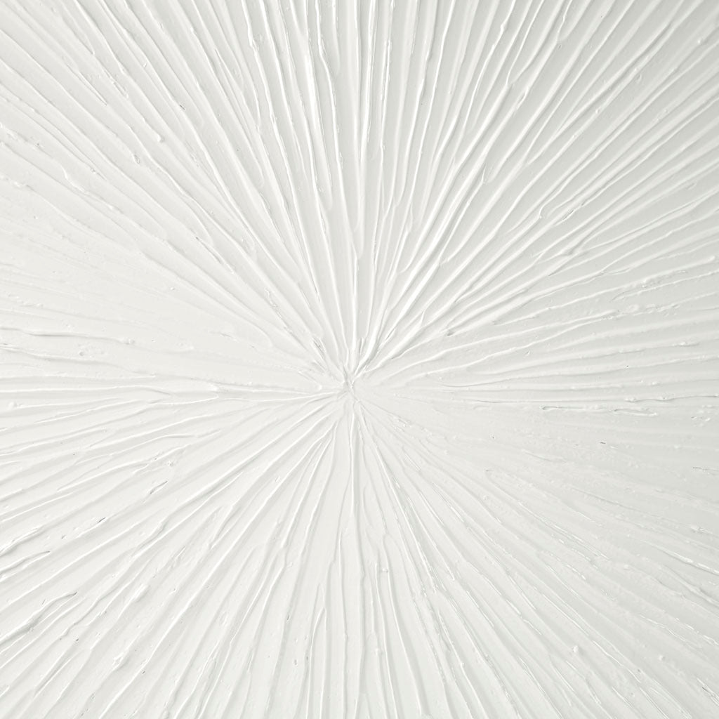 Luminous Burst™ Signature White Gloss Dimensional Resin Wall Art