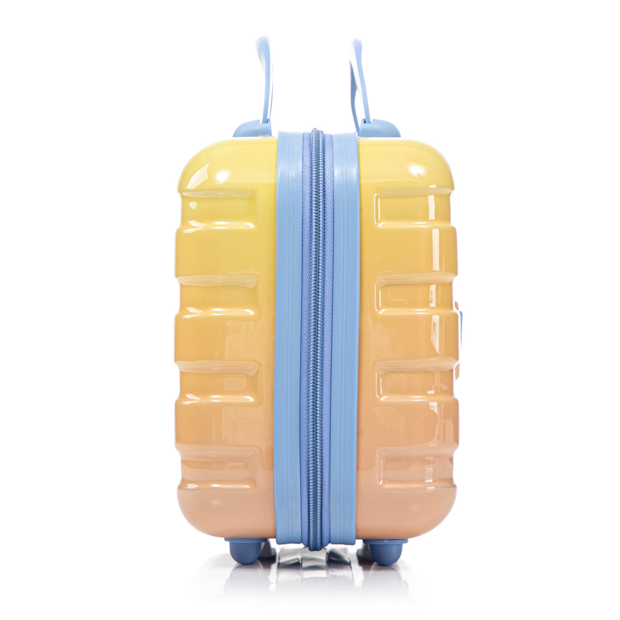 14'/20' 2-Piece PC Spinner Wheel Luggage Set in Gradient Blue and Yellow