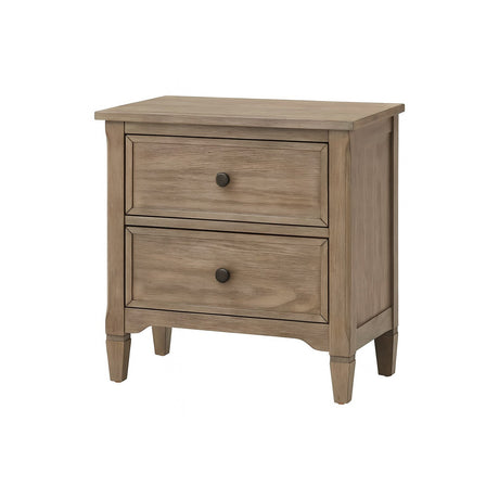 2-Drawer-Nightstand-with-Round-Bronze-Pull-Knobs-Nightstands
