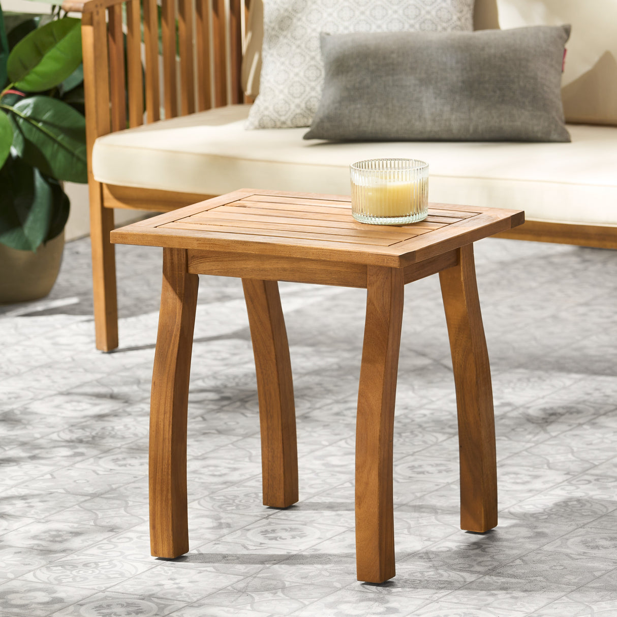 Outdoor selma side table