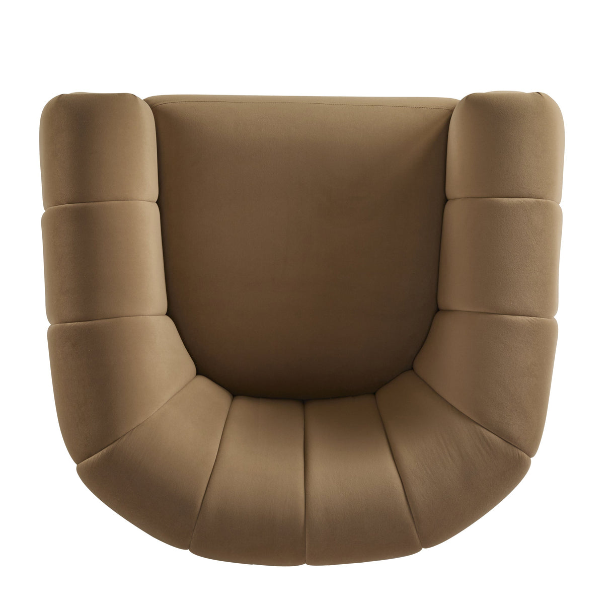 Modern Swivel Club Chair with Premium Velvet