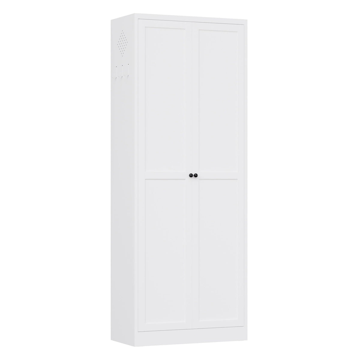 Kitchen Pantry Cabinet With Doors, Heavy-Duty Freestanding Storage Organizer