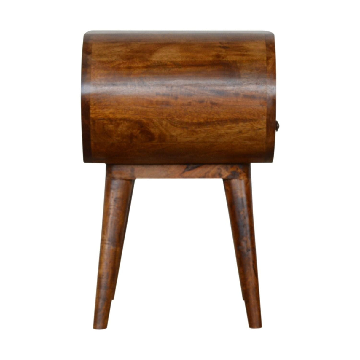 Circular Open Bedside Nightstand