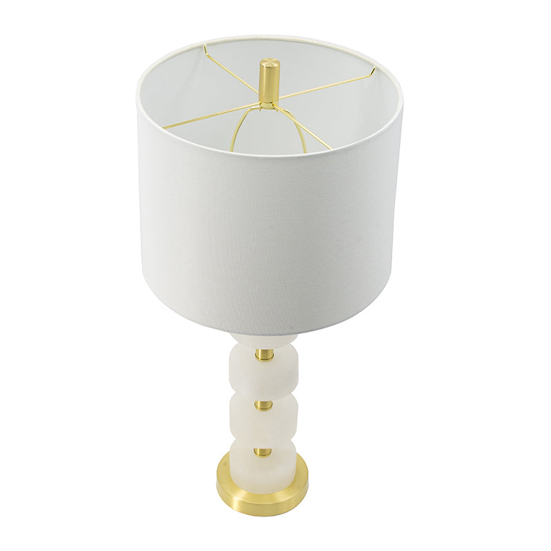 13x13x26 Marble Table Lamp