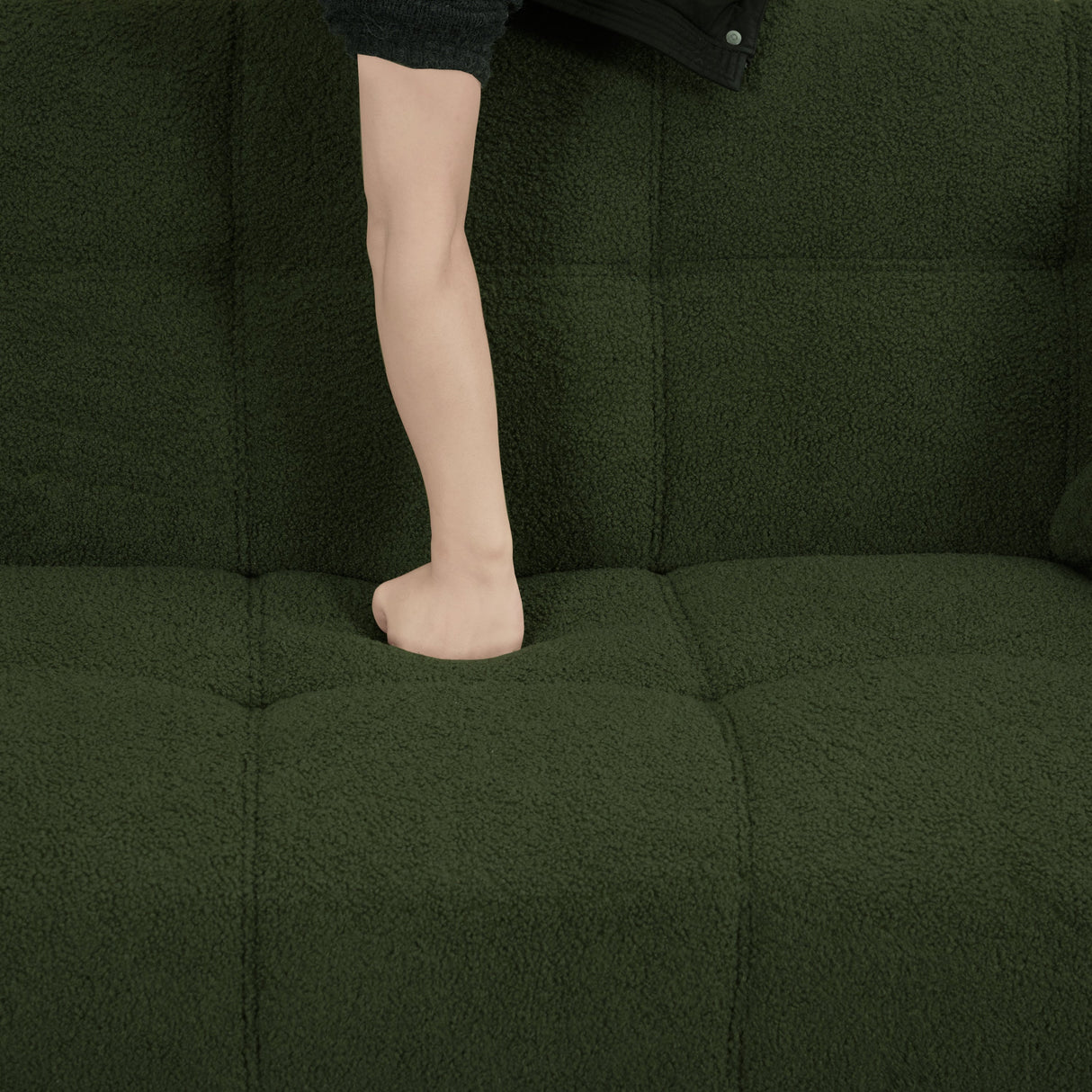 70.1" Futon Sofa Bed Convertible Double Sofa Bed with Folding Armrests