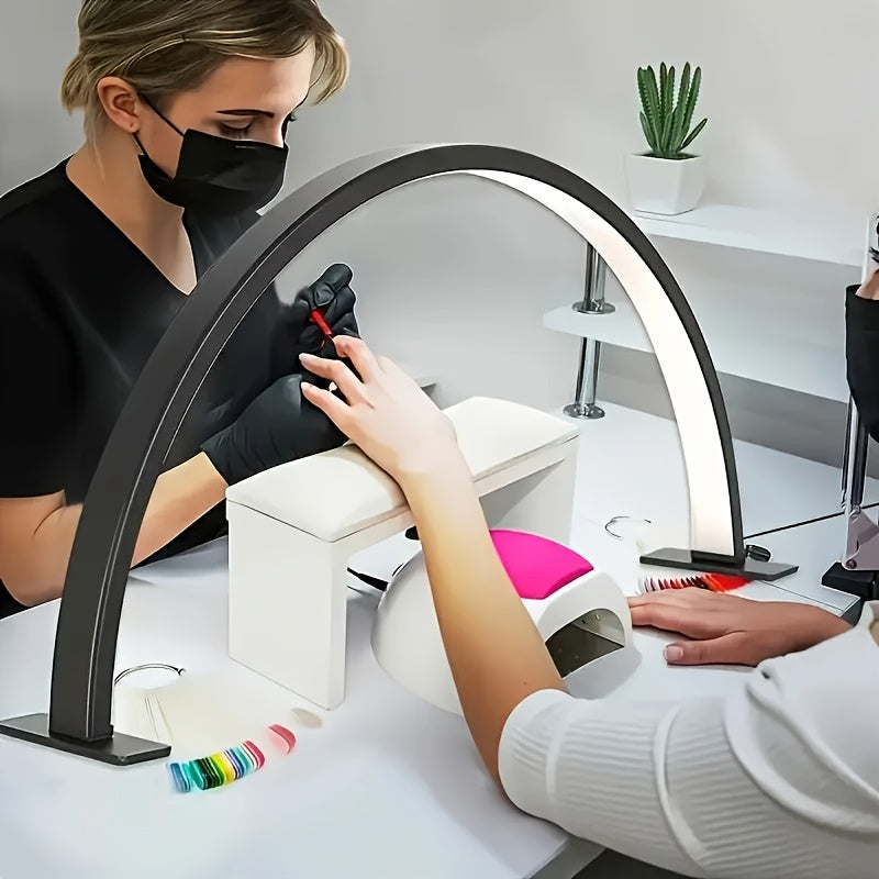 LED Desk Lamp Dimmable Eye Care USB Modern Crescent Table Light