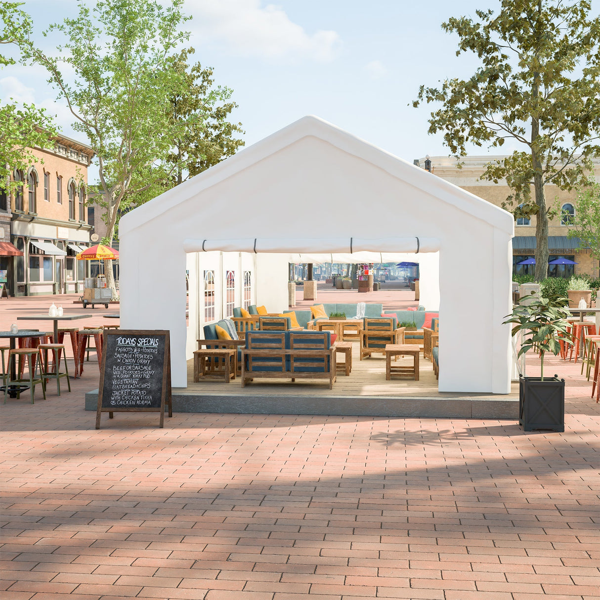 16x32FT Party Tent Heavy Duty Large Wedding Event Shelters