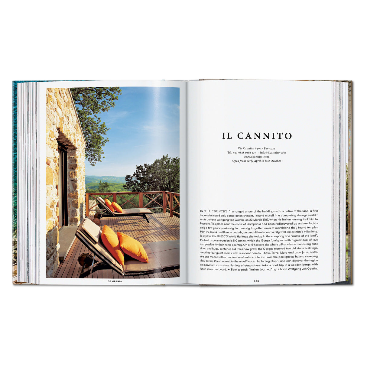 Great Escapes Italy. The Hotel Book. 45th Ed. (German, French, English)