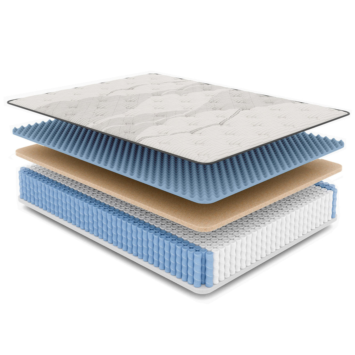 Diamond Nina Copper Cooling Hybrid Mattress - California King