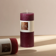 Rustic-Pillar-Candle-3'x7'-Burgundy-