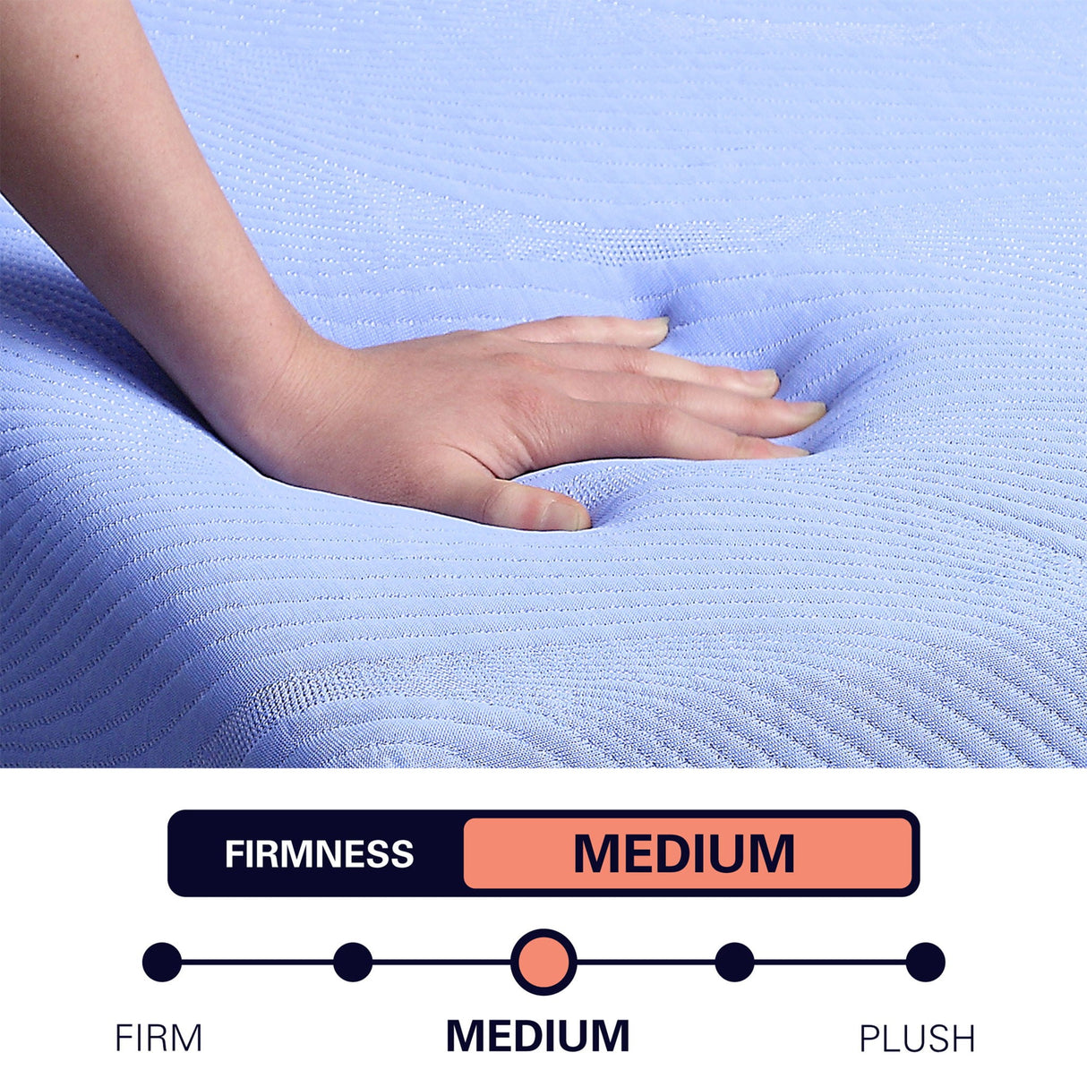 Refresh - 12" Flex Head Hybrid Cooling Gelcare Memory Foam And Coil Mattress