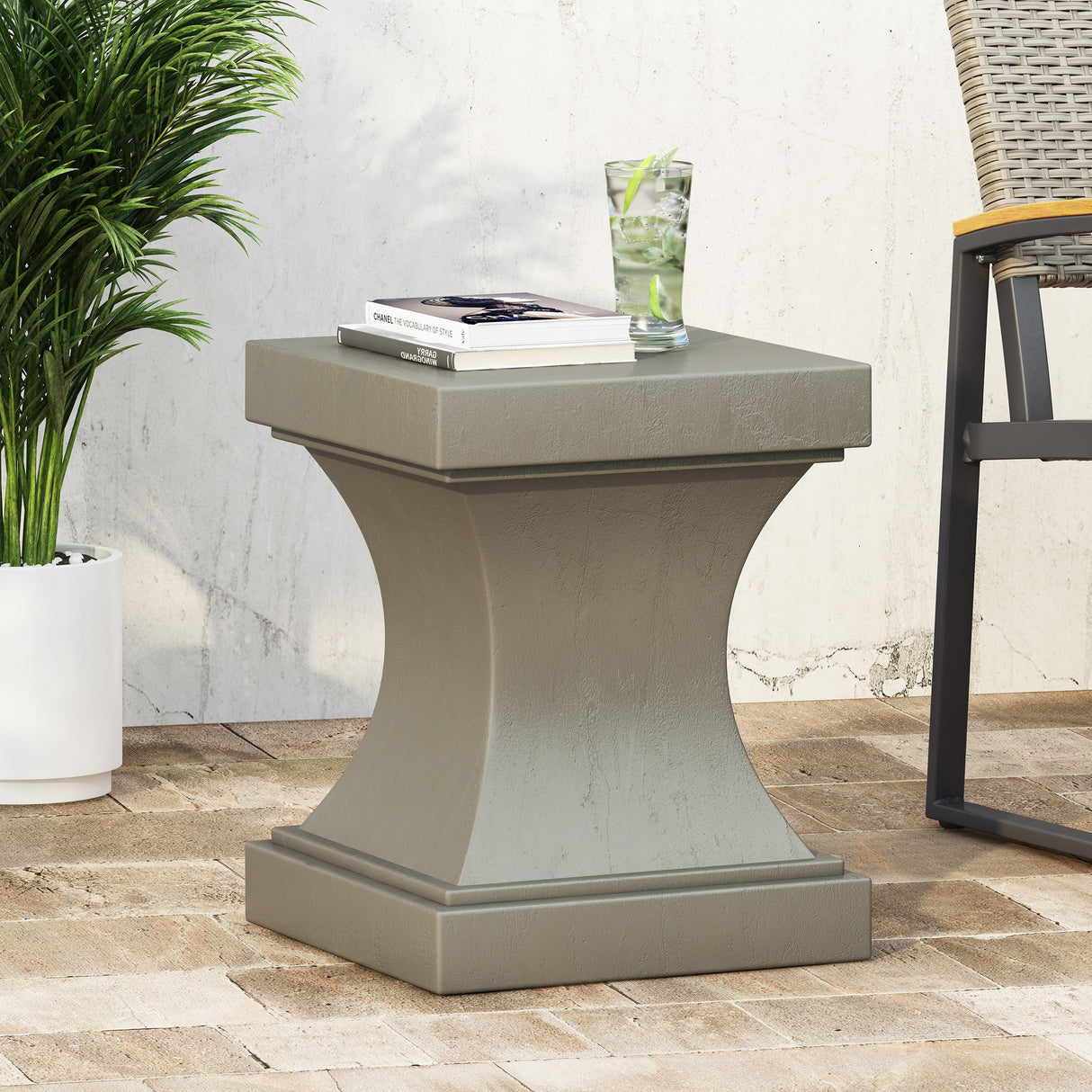 Athena outdoor side table