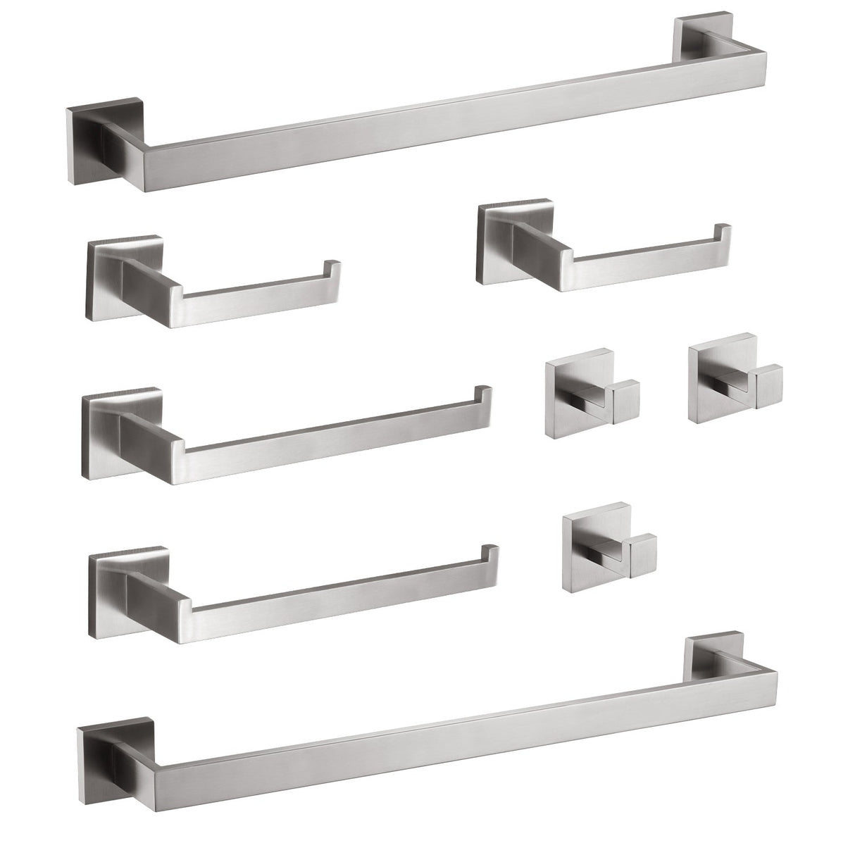 9-Piece Bathroom Hardware Set