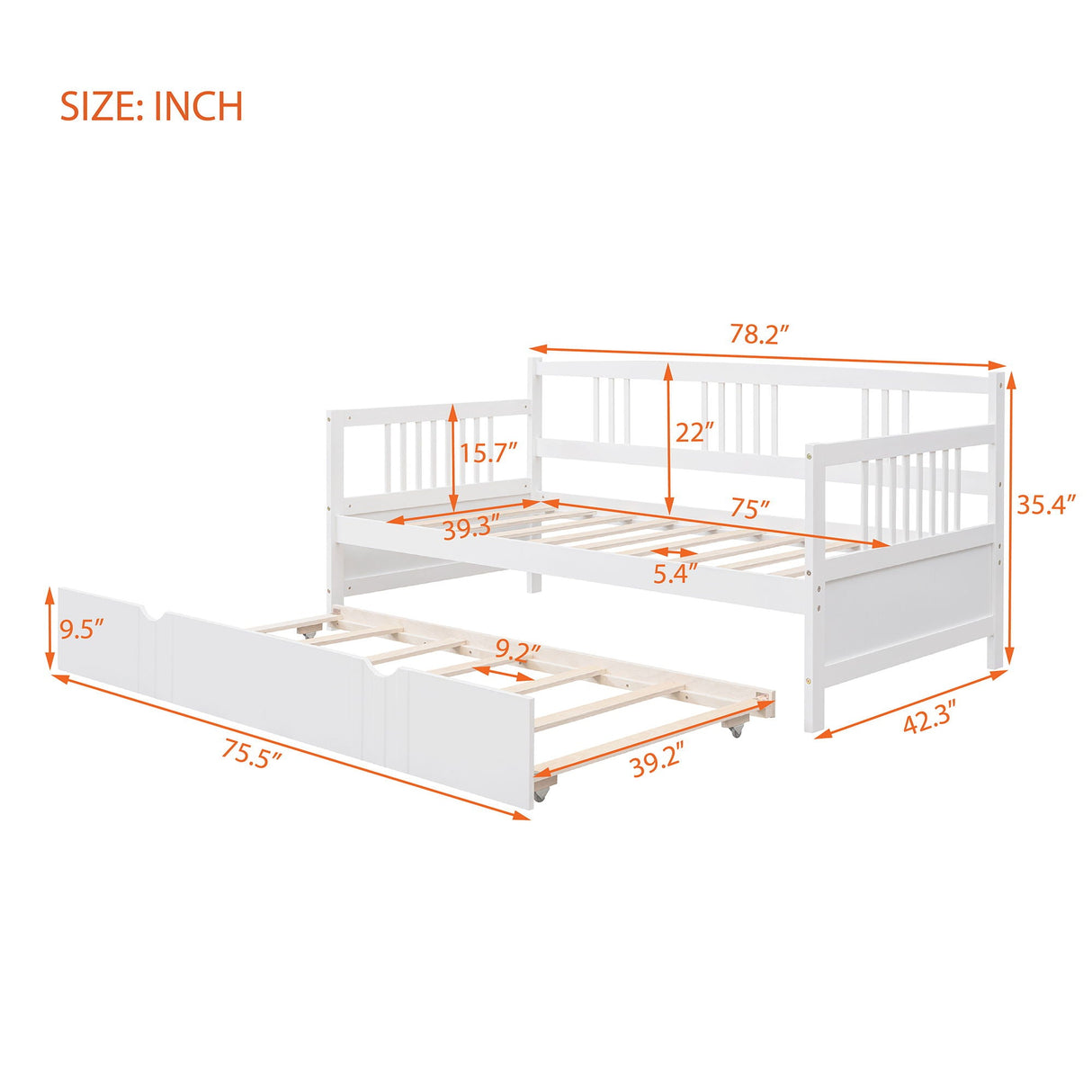Multifunctional Modern Daybed
