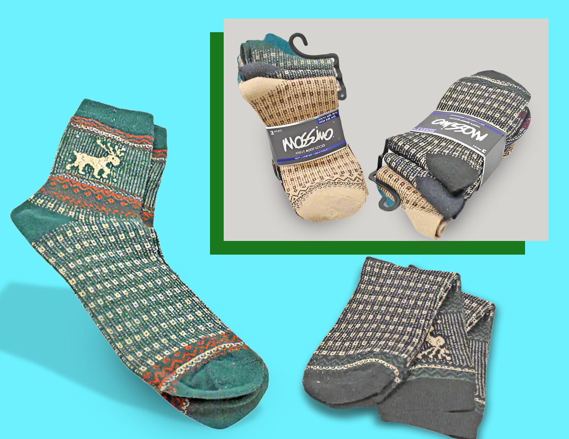 6-Pairs Mossimo Women’s and Men’s Boot Socks