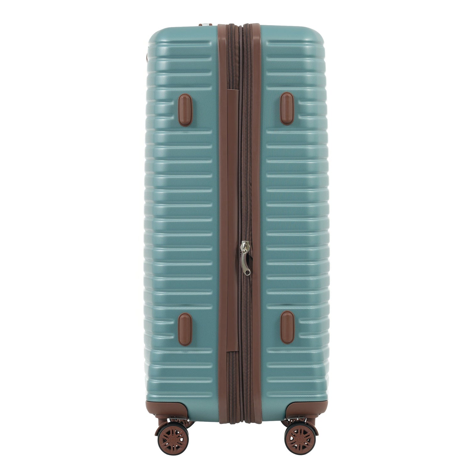 Expandable 4-Piece Spinner Luggage Set With TSA Lock and Nested Storage