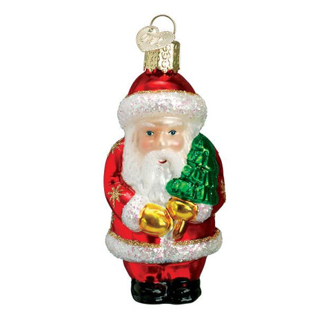 Santa-With-Tree-Ornament-Christmas-Ornaments