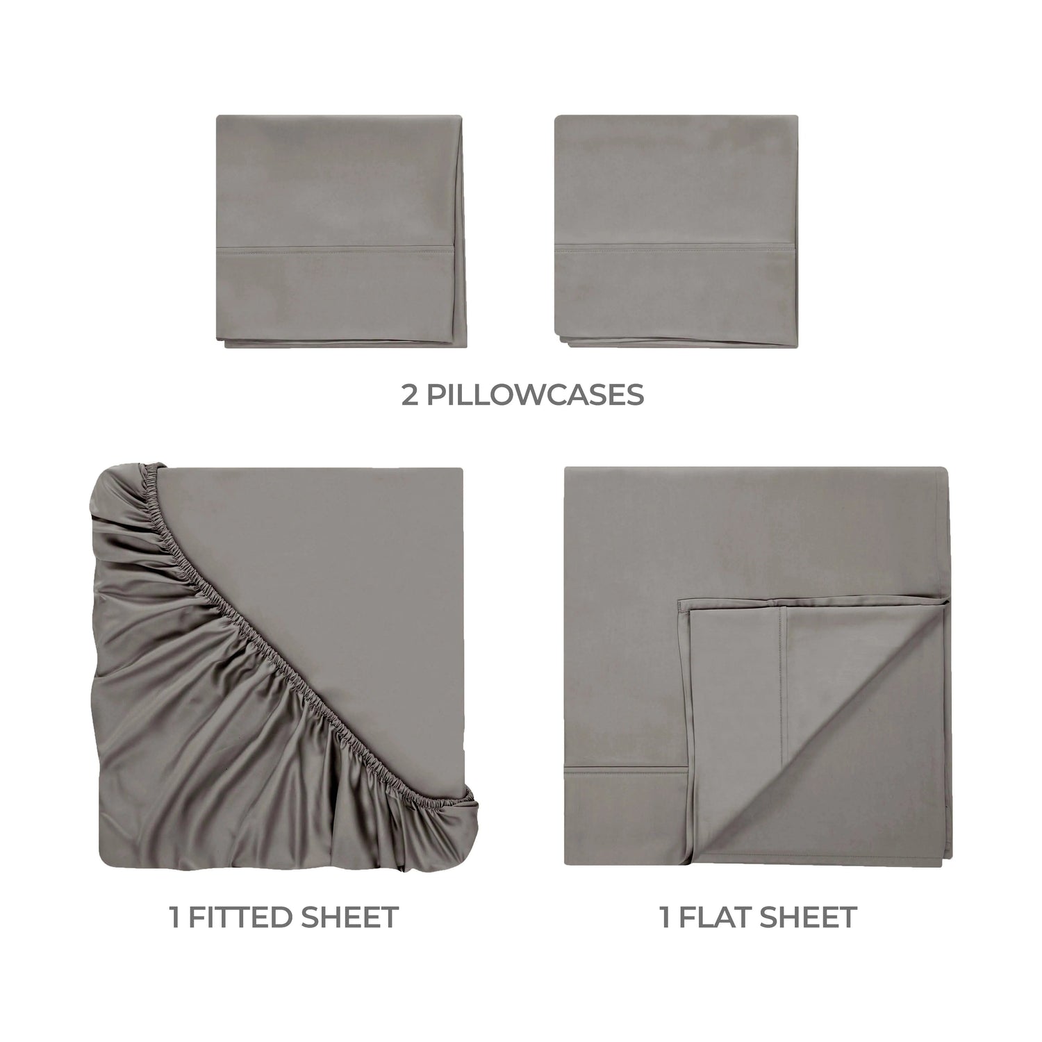 Egyptian Cotton 400 Thread Count Solid Deep Pocket Bed Sheet Set - Egyptian Cotton Sheet Set by Superior Brand