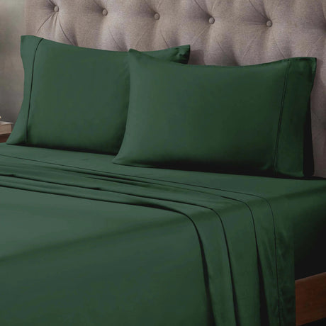 Egyptian Cotton 400 Thread Count Solid Deep Pocket Bed Sheet Set - Egyptian Cotton Sheet Set by Superior Brand
