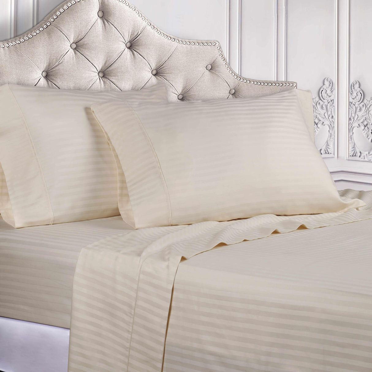 400-Thread-Count-Egyptian-Cotton-Sateen-Stripe-Bed-Sheet-Set-Bed-Sheets