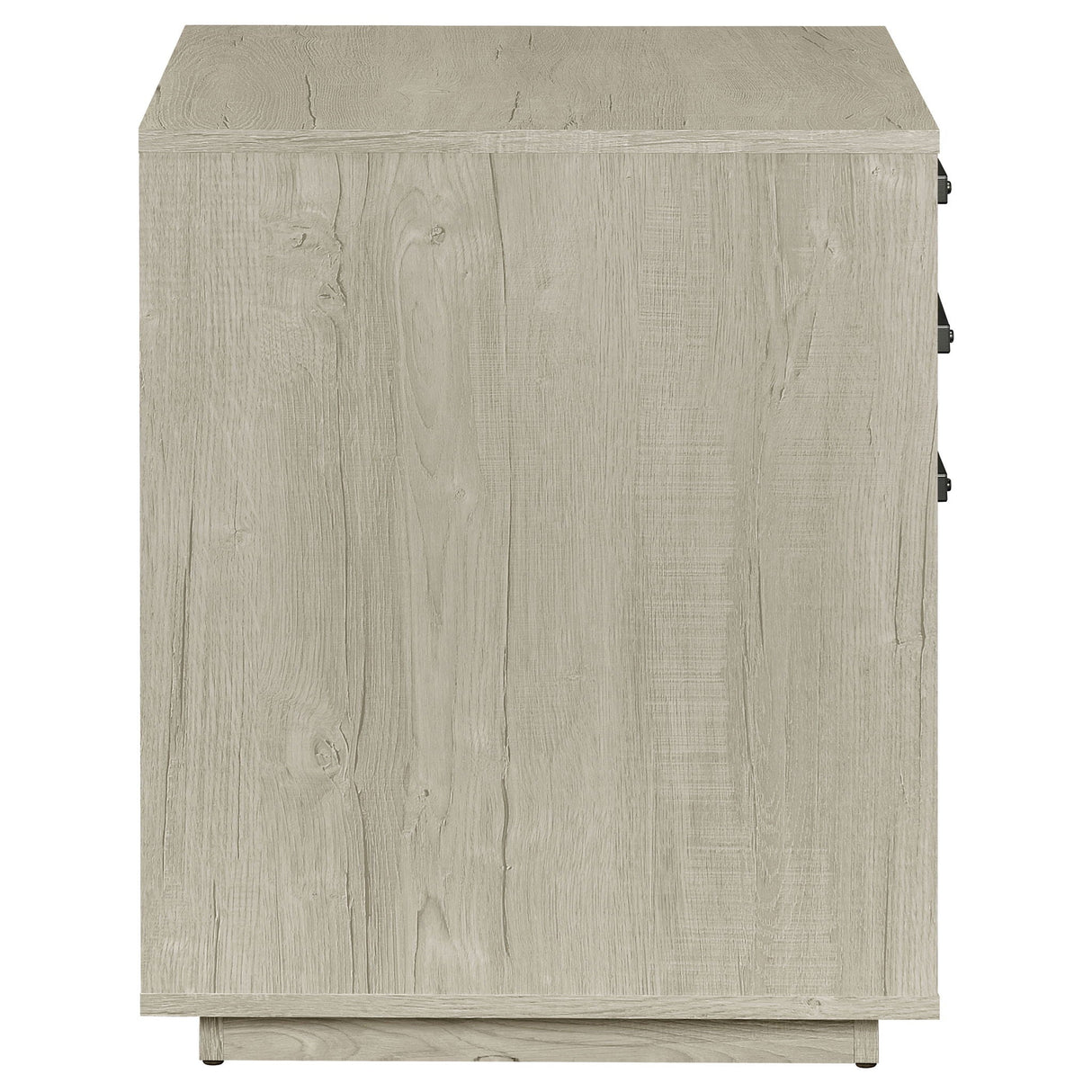 Loomis - 3 Drawer Home Office File Cabinet - White / Gray