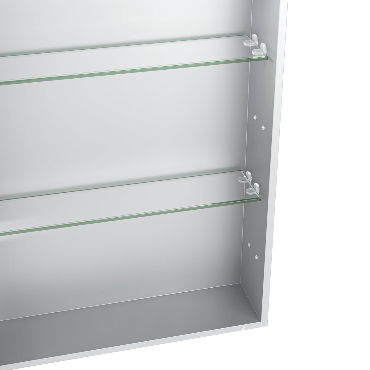 LED Lighted Medicine Cabinet with Mirror, 20"x30"