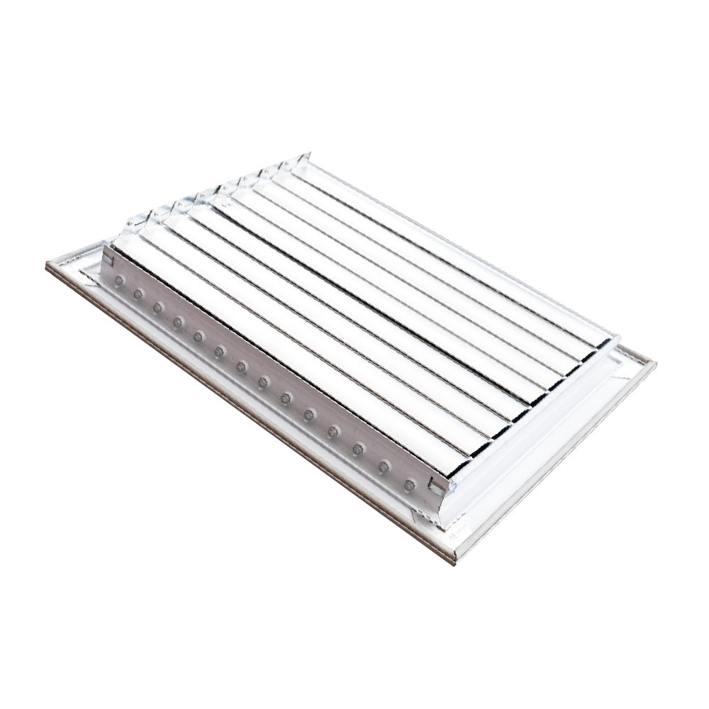 Adjustable Single Deflection Aluminum HVAC Vent Cover
