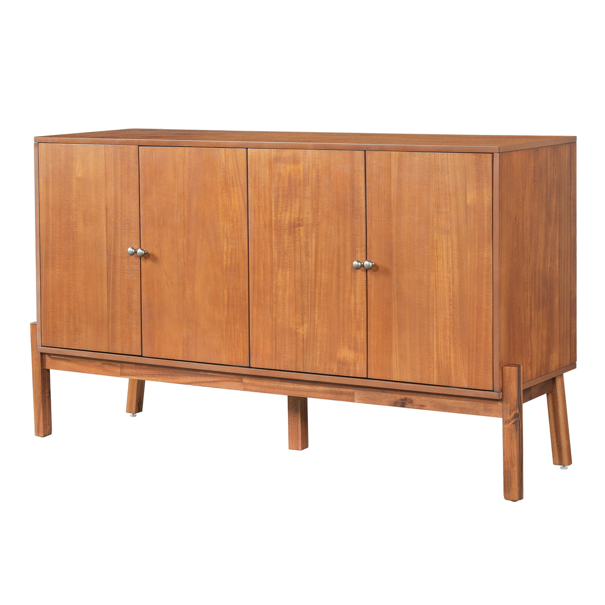 Vintage Sideboard Buffet Cabinet, 56.8" W x 18" D x 34.2" H