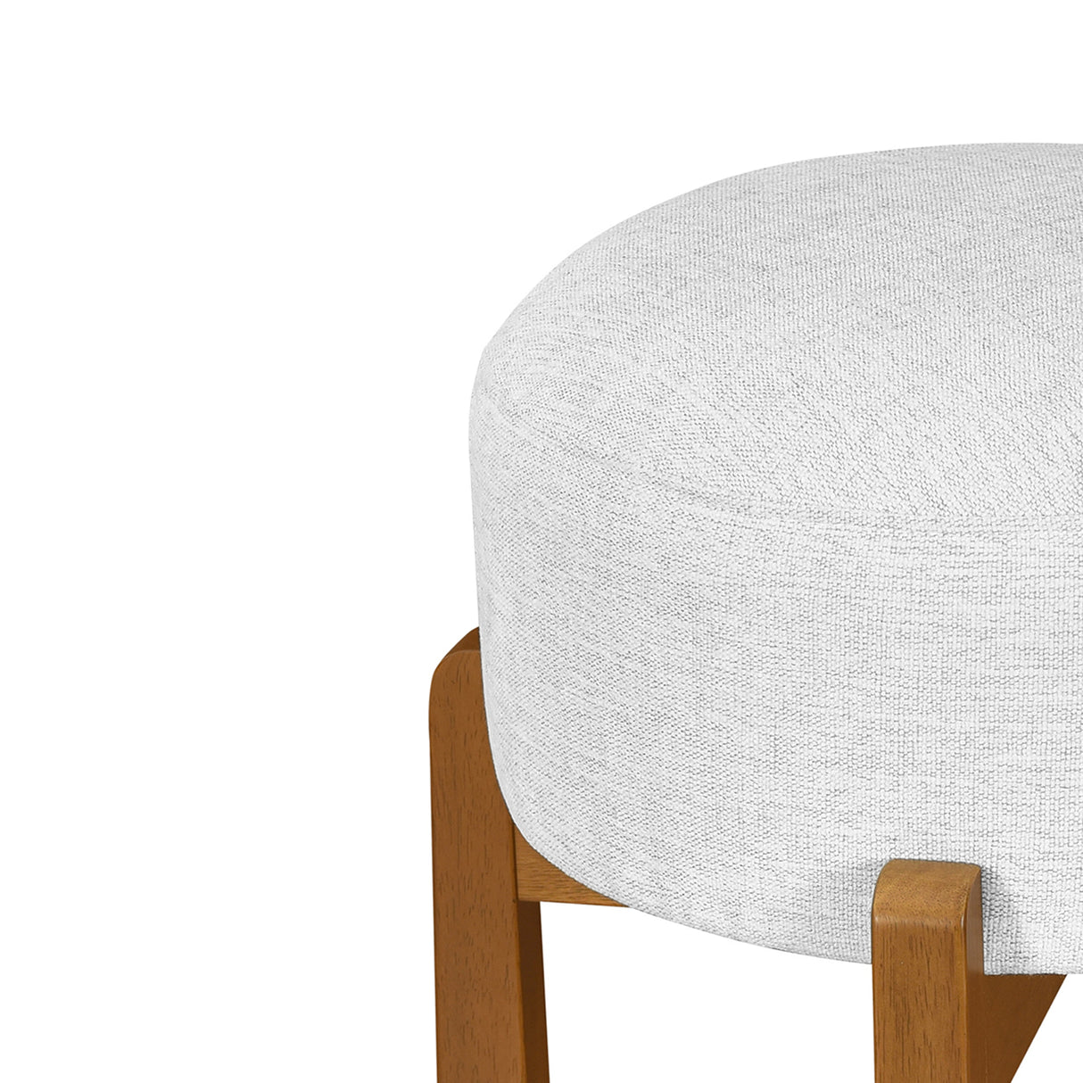 Vera Indoor Wooden Upholstered Barstool