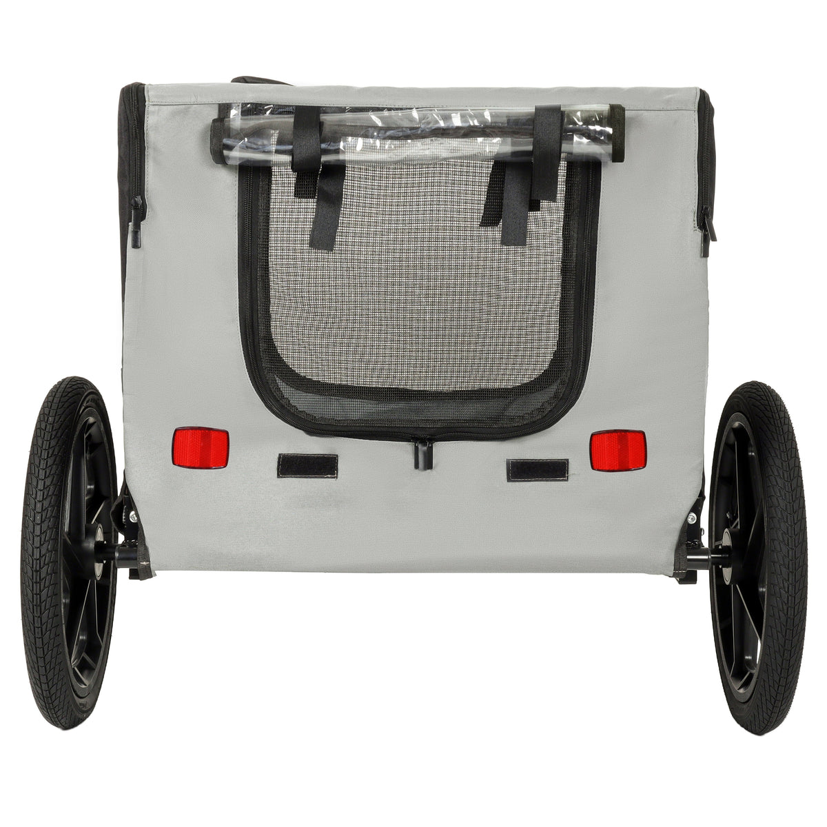 Outdoor Heavy Duty Collapsible Pet Bike Trailer