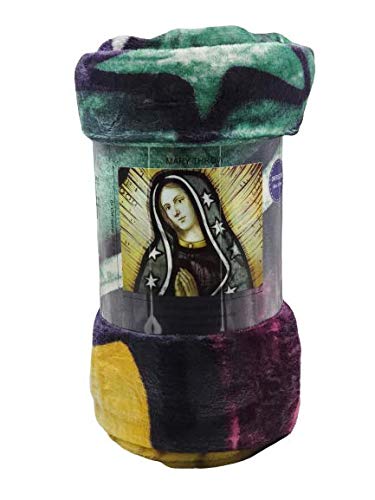 Decor&More Religious 50" x 70" Oversized Super Soft Microplush Throw Blanket