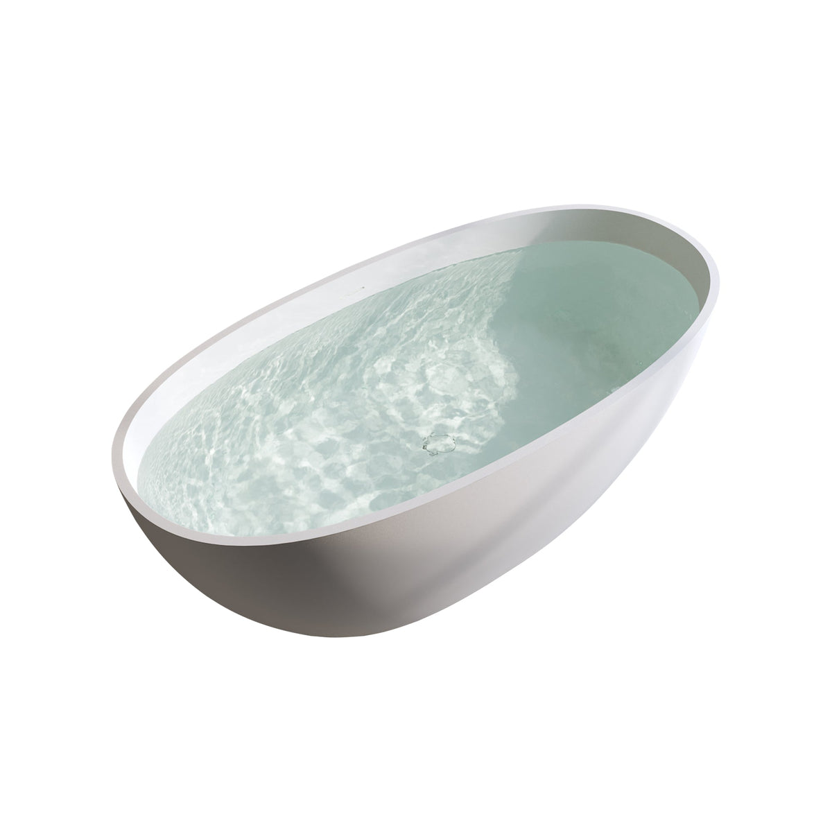 Solid Surface Freestanding Soaking Tub