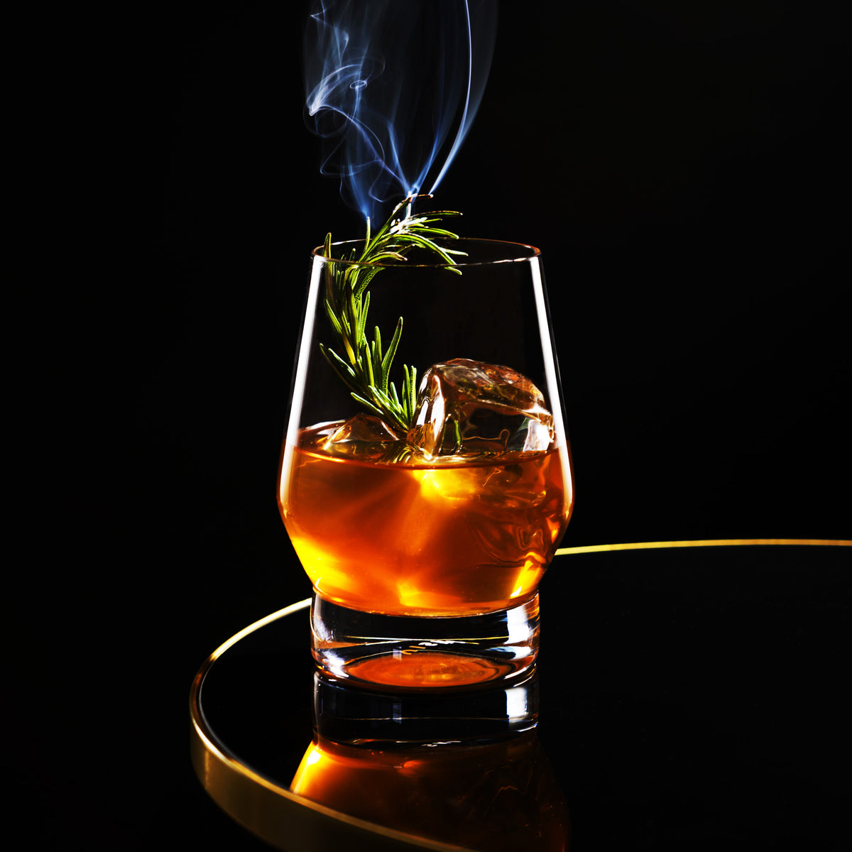 Raye Weighted Crystal Whiskey Glasses Viski®